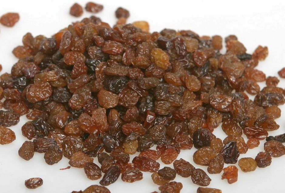 &nbsp; &nbsp; &nbsp; &nbsp; &nbsp; &nbsp; &nbsp; &nbsp;Brown Raisins